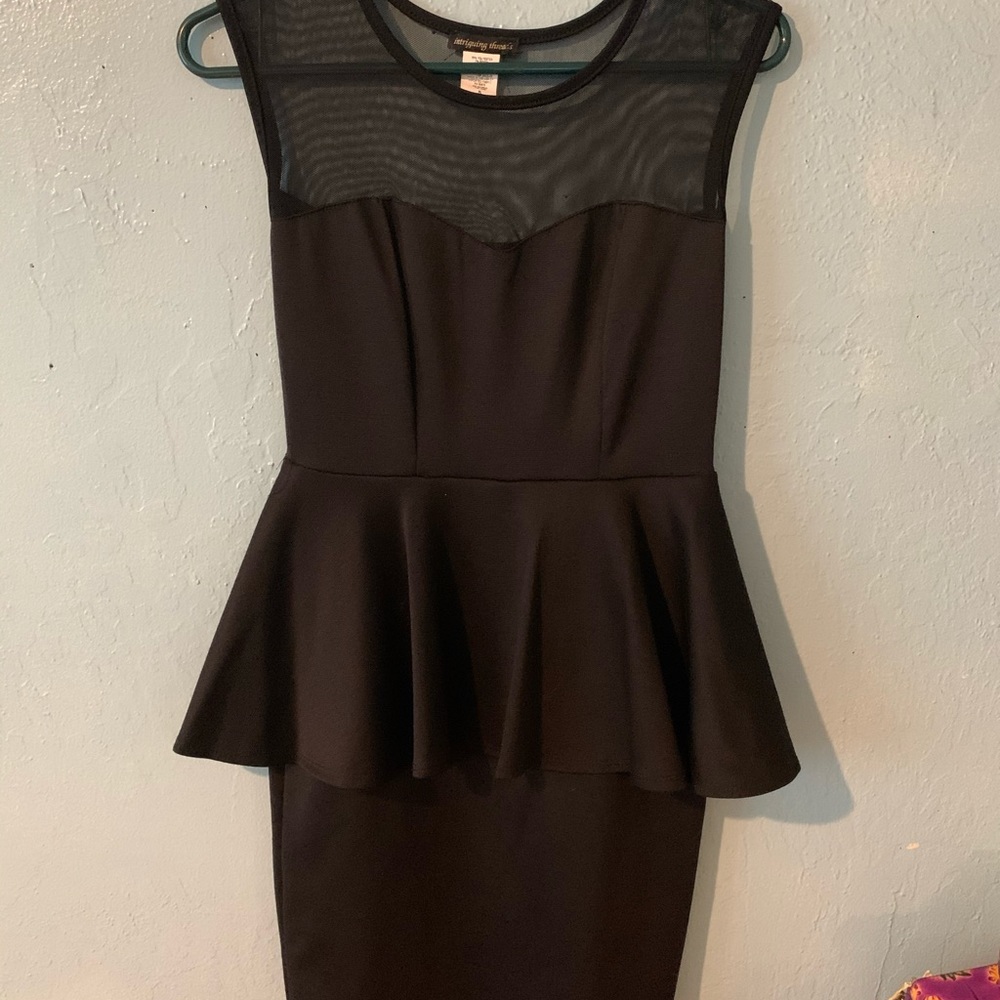 Black Skirt and Shirt